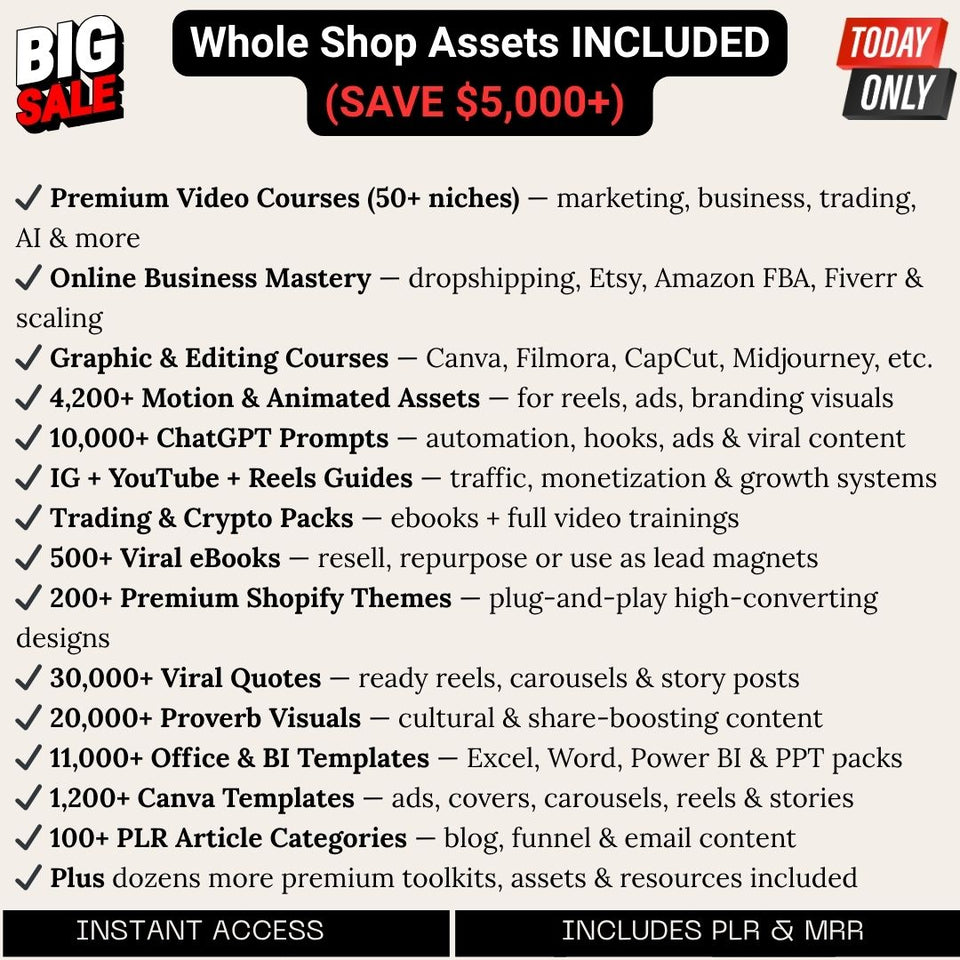 130,000+ Viral Reels Empire Kit™ + Pro Bonuses