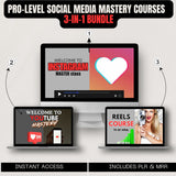 PRO-LEVEL Social Media Mastery — IG + YT + Reels (3-in-1 Bundle)