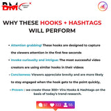 300+ Viral Hooks & Hashtag Power Pack™